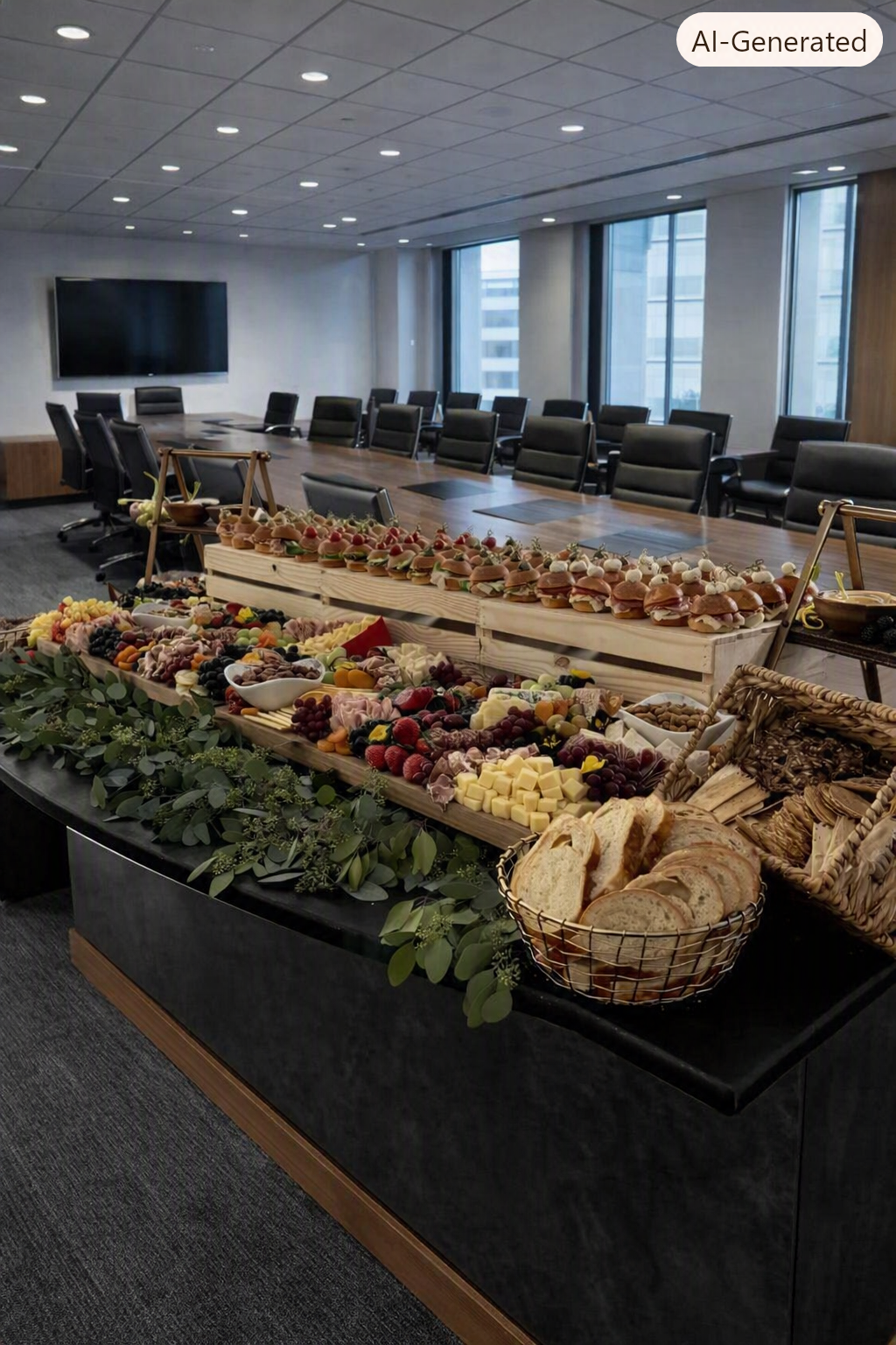 Luxury Corporate Grazing Table Background