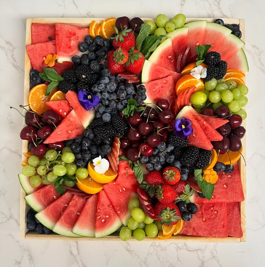 Seasonal Fresh Fruit Platter for corporate events